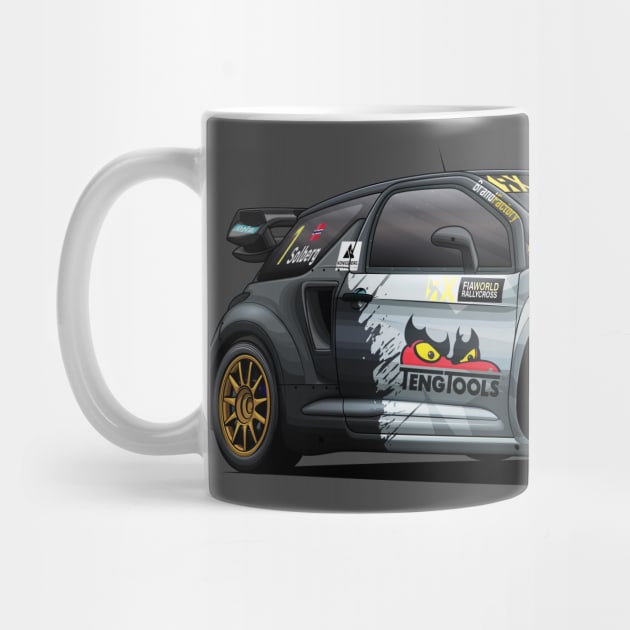 Citroen DS3 WRX - Petter Solberg by Mario Ramos Rally Art